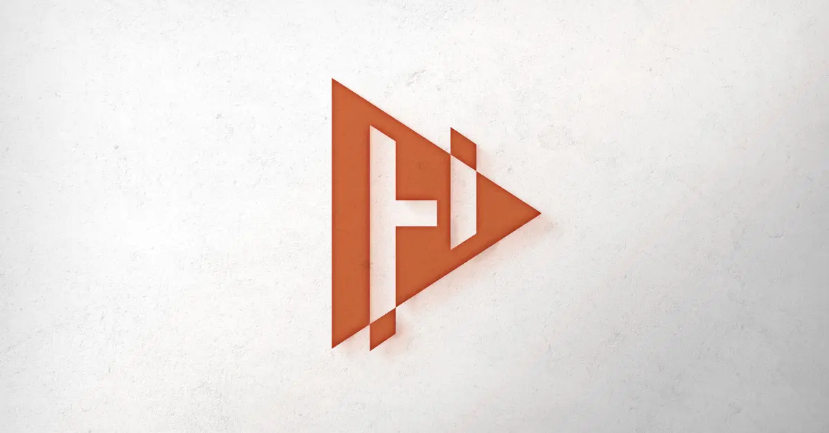 Final Here Here logo on textured background